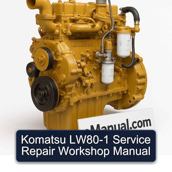 Komatsu LW80-1 Service Repair Workshop Manual