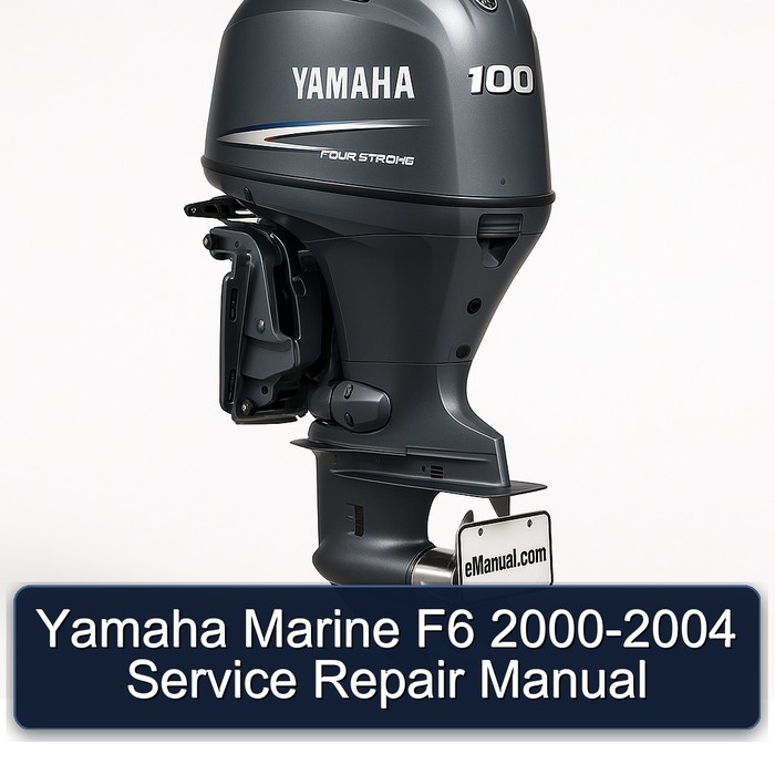 Yamaha Marine F6 2000-2004 Service Repair Manual 