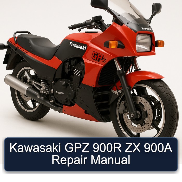 Kawasaki GPZ 900R ZX 900A Repair Manual