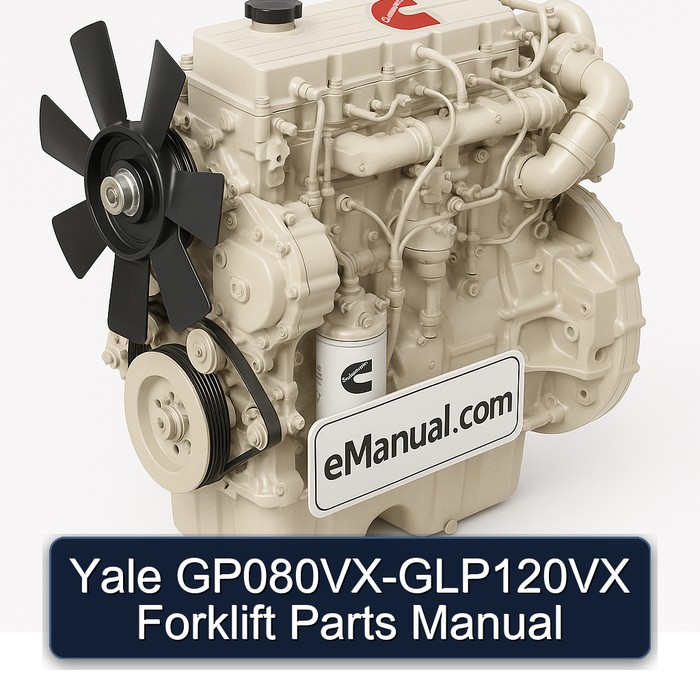 Yale Gabelstapler GP080VX - GP120VX, GDP080VX - GDP120VX, GLP080VX - GLP120VX (F813)