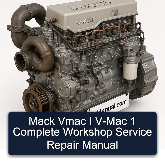 Mack V-Mac 1 Werkstatt-Handbuch