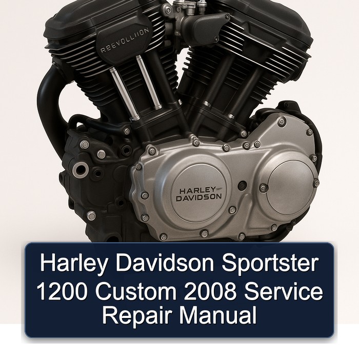 Harley Davidson Sportster 1200 Custom 2008 Service Repair Manual