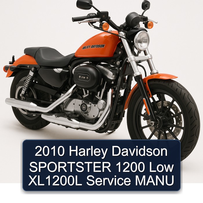 2010 Harley Davidson SPORTSTER 1200 Low XL1200L Service MANU