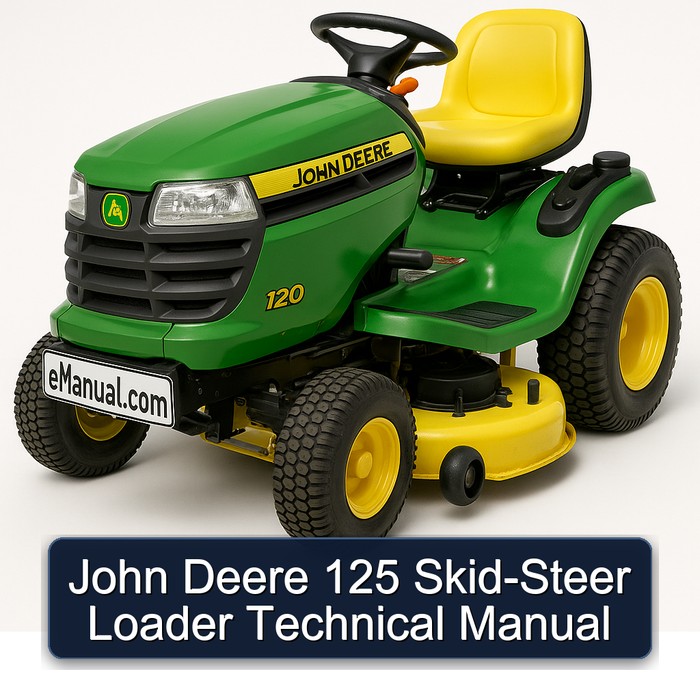 Manual Técnico de la Cargadora de Orugas John Deere 125