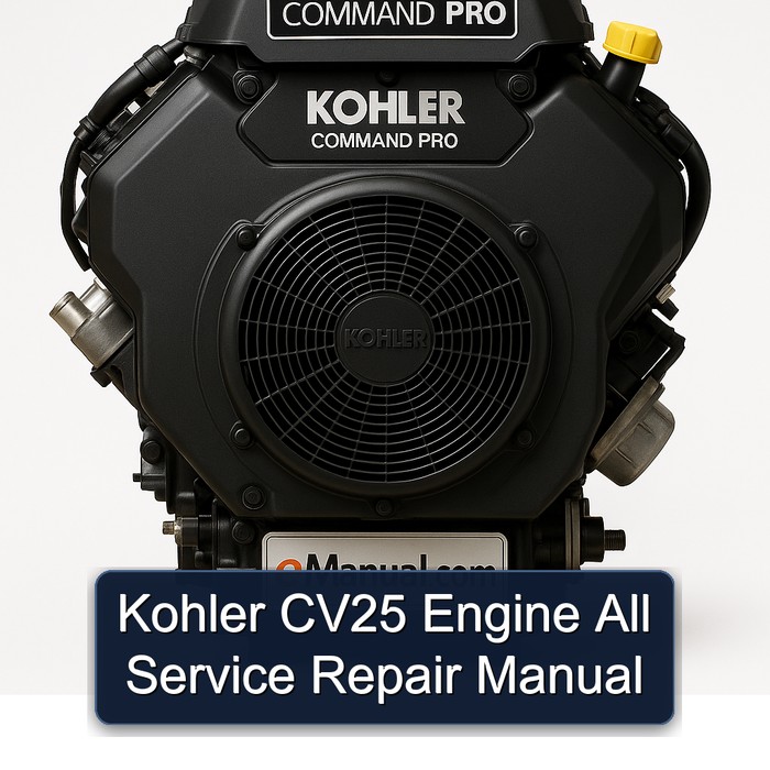 Kohler CV25 Engine All Manual de servicio y reparación