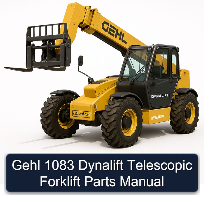 Gehl 1083 Dynalift Telescopic Forklift Parts Manual