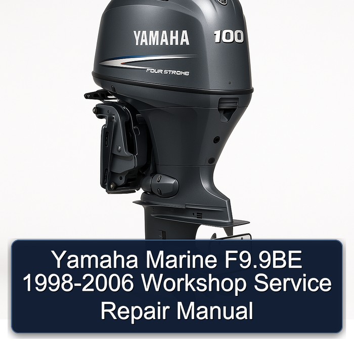 1998 Yamaha Marine F9.9BE Workshop Service Repair Manual PDF Download