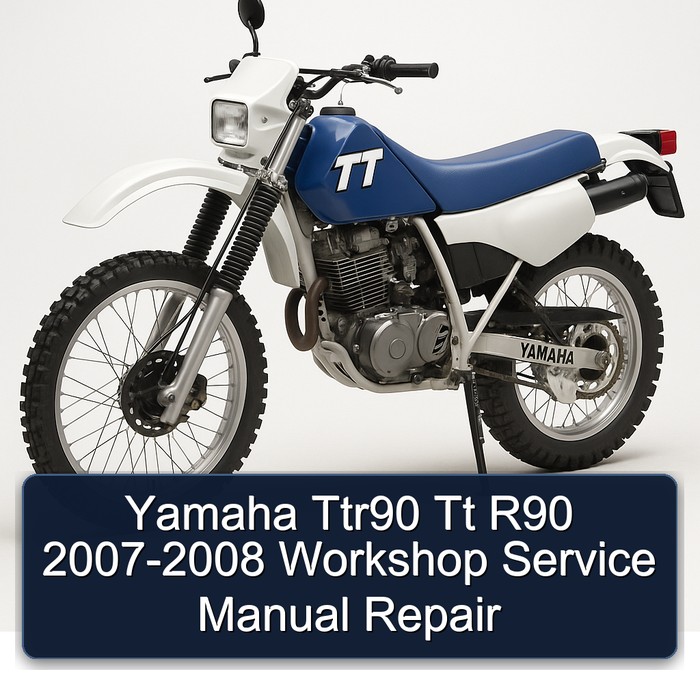 Yamaha Ttr90 Tt R90 2007-2008 Workshop Service Manual Repair