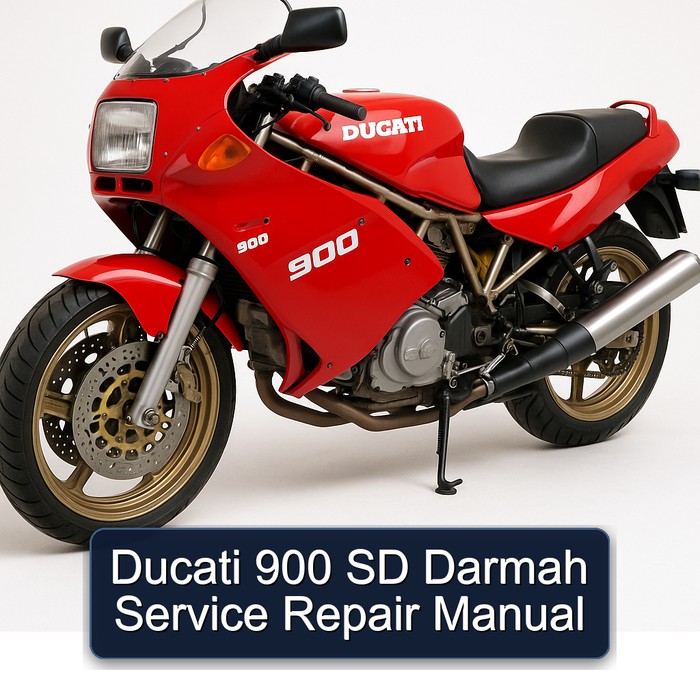 Ducati 900 SD Darmah Manual de servicio y reparación