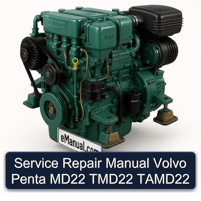  Service Repair Manual Volvo Penta MD22 TMD22 TAMD22