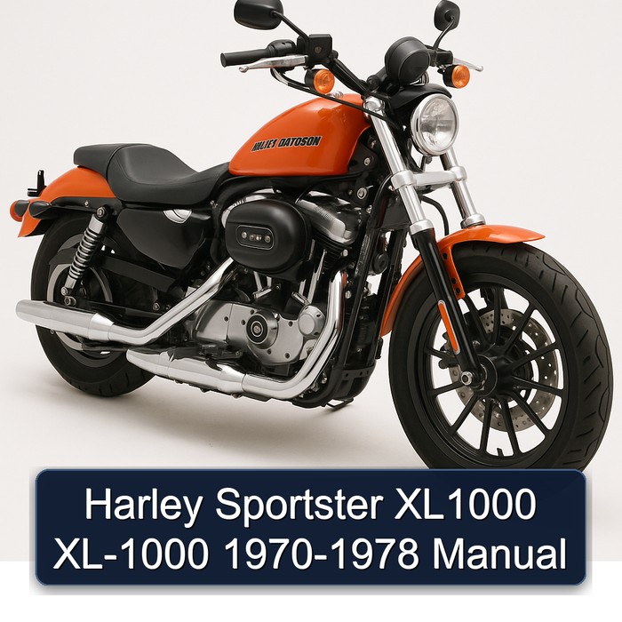 Harley Sportster XL1000 XL-1000 1970-1978 Manual