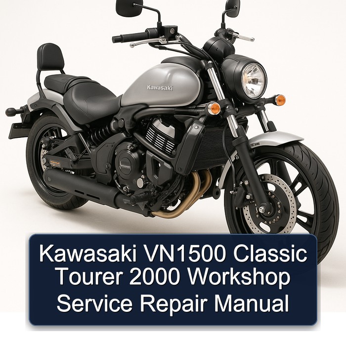 Kawasaki VN1500 Classic Tourer 2000 Workshop Service Repair Manual