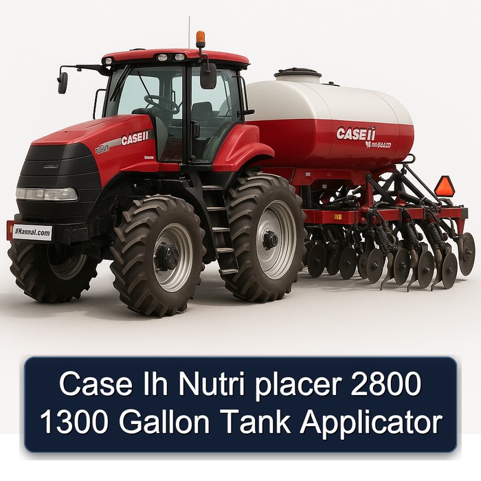 Case Ih Nutri placer 2800 1300 Gallon Tank Applicator