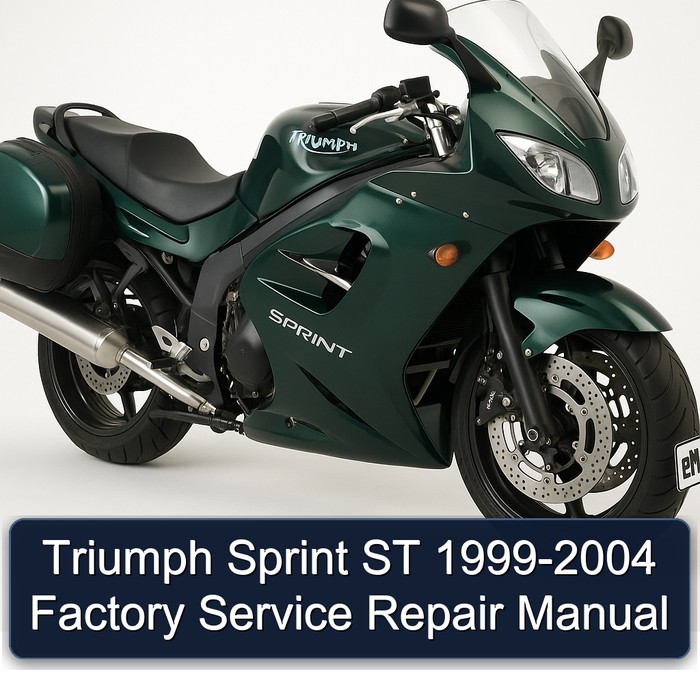 Triumph Sprint ST 1999-2004 Factory Service Repair Manual