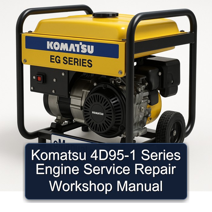 Komatsu 4D95-1 Series Engine Service Repair Workshop Manual