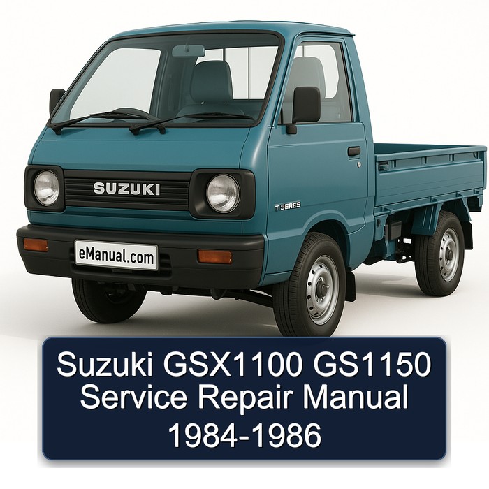 Suzuki GSX1100 GS1150 Manual de servicio y reparación 1984-1986