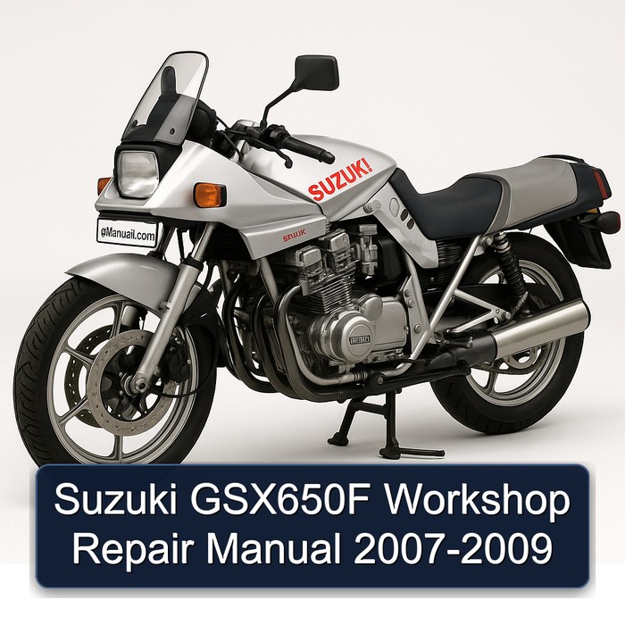 Suzuki GSX650F Workshop Repair Manual 2007-2009