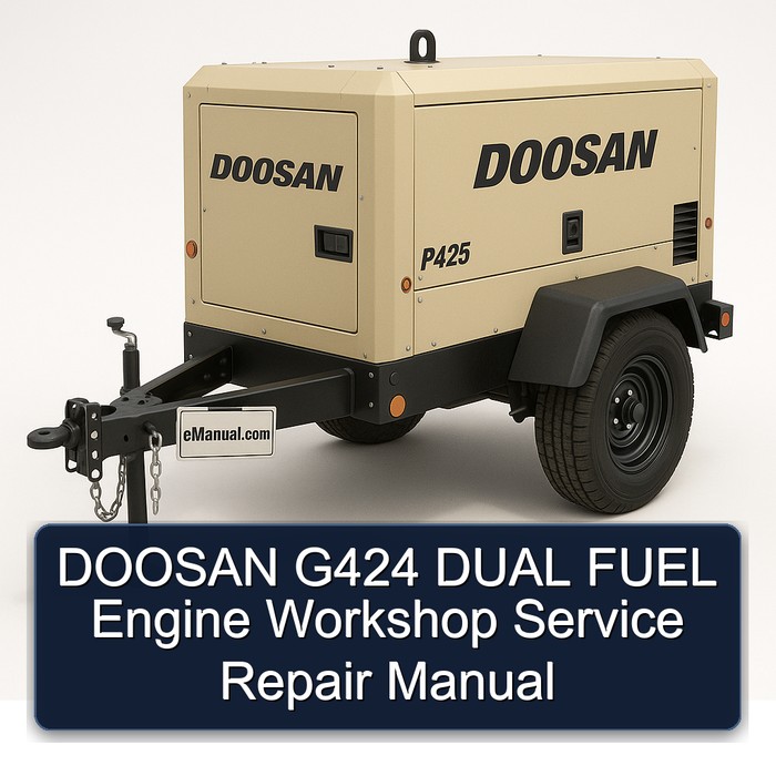DOOSAN G424 DUAL FUEL Engine Workshop Service Repair Manual