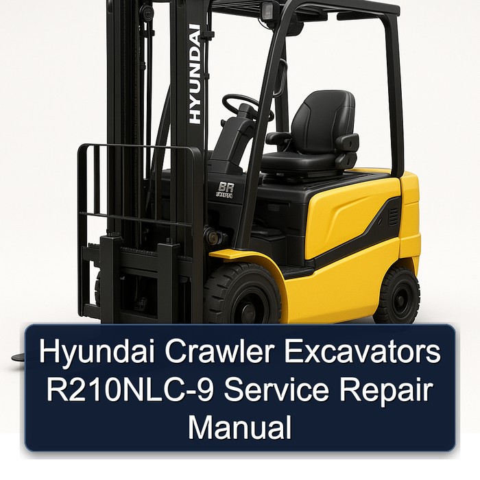 Hyundai Raupenbagger R210NLC-9 Servicehandbuch