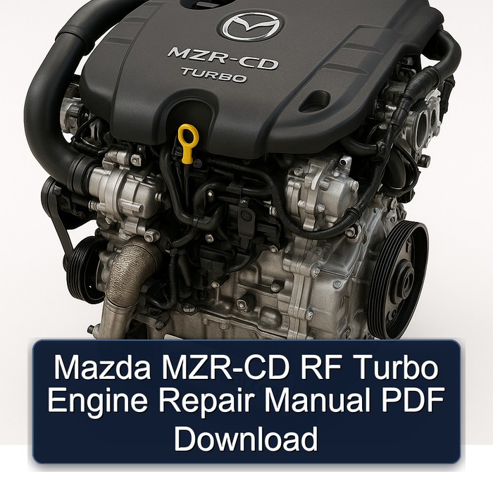 Manual de Reparación del Motor Mazda MZR-CD RF Turbo (PDF)