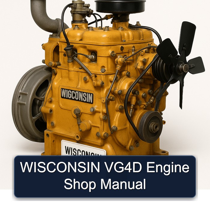 WISCONSIN VG4D Engine Shop Manual 