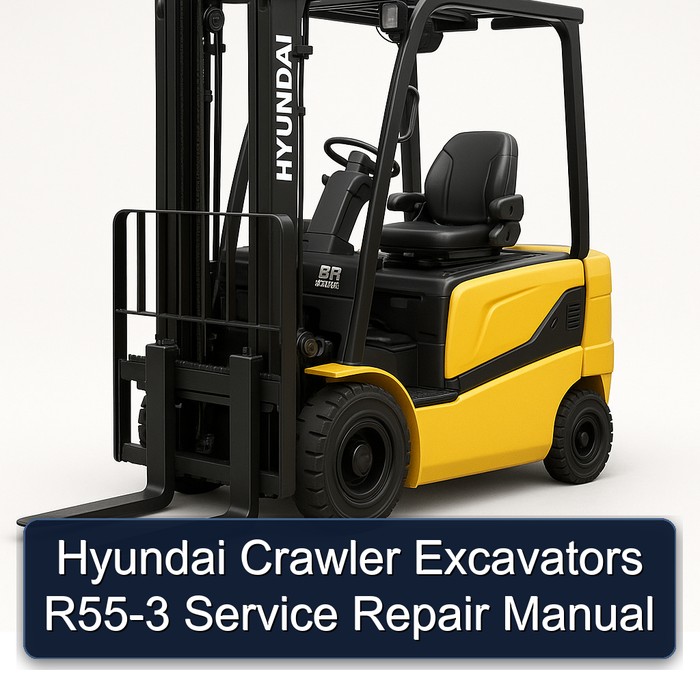 Hyundai Crawler Excavators R55-3 Service Repair Manual