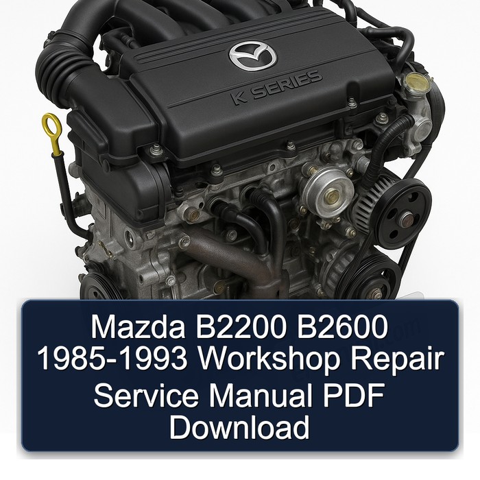 Manual de Reparación Mazda B2200 / B2600 (1985-1993) - PDF