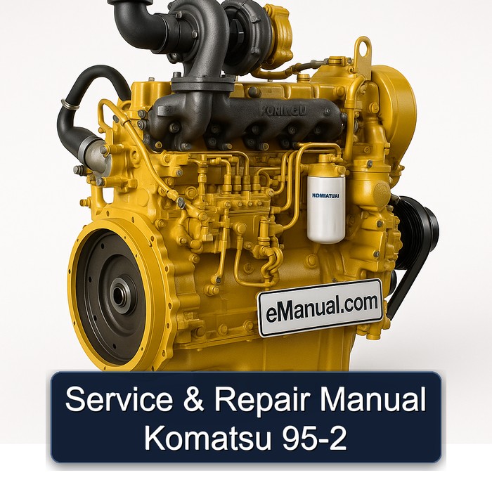  Service & Repair Manual Komatsu 95-2