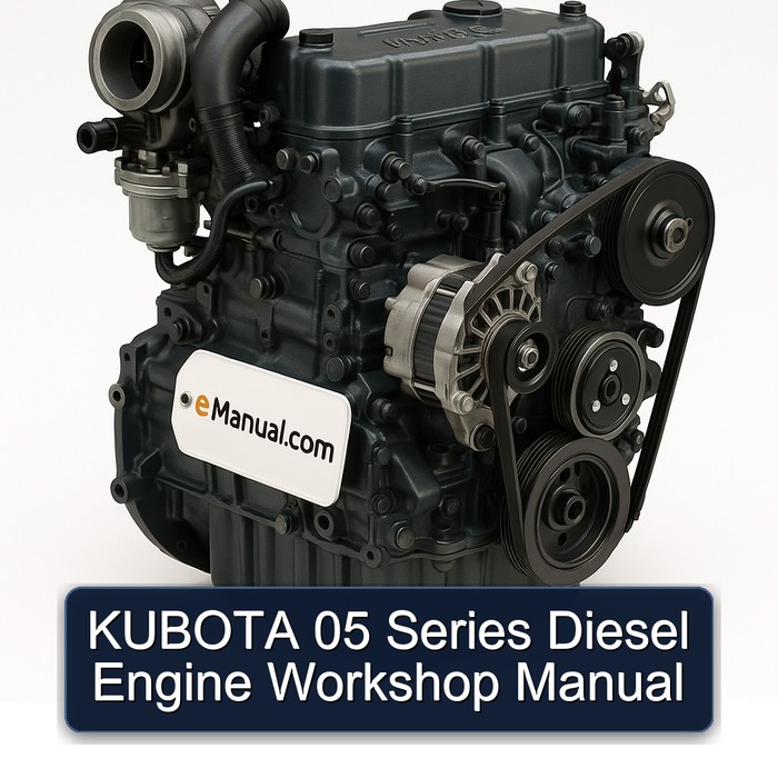 KUBOTA 05 Series Diesel Engine Workshop Manual