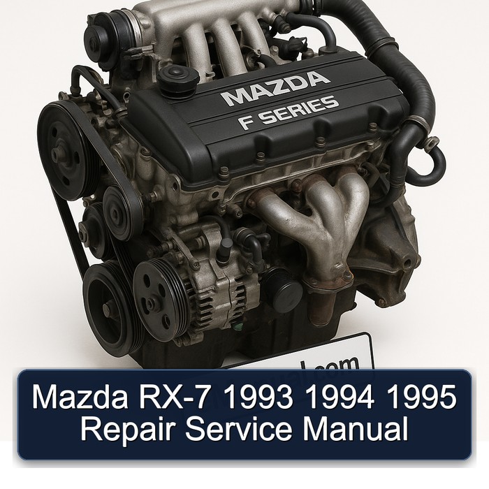 Mazda RX-7 1993 1994 1995 Repair Service Manual