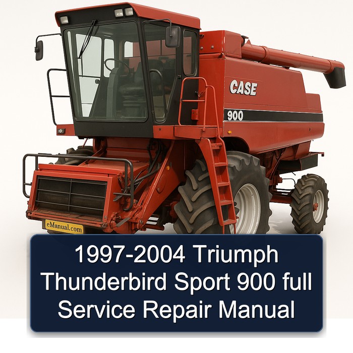 Manual de Reparación Completo Triumph Thunderbird Sport 900 (1997-2004)