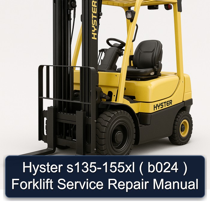 Hyster s135-155xl ( b024 ) Forklift Service Repair Manual