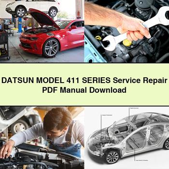 DATSUN Model 411 Series Manual de servicio y reparación