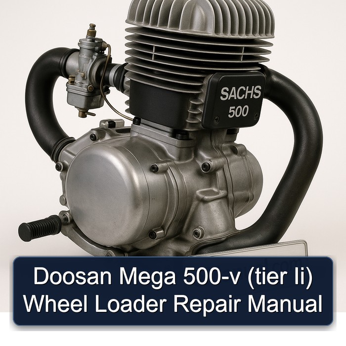 Doosan Mega 500-v (tier Ii) Wheel Loader Repair Manual