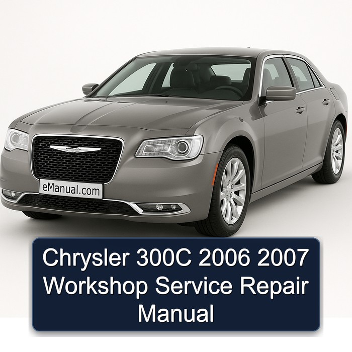 Chrysler 300C 2006 2007 Workshop Manual de servicio y reparación