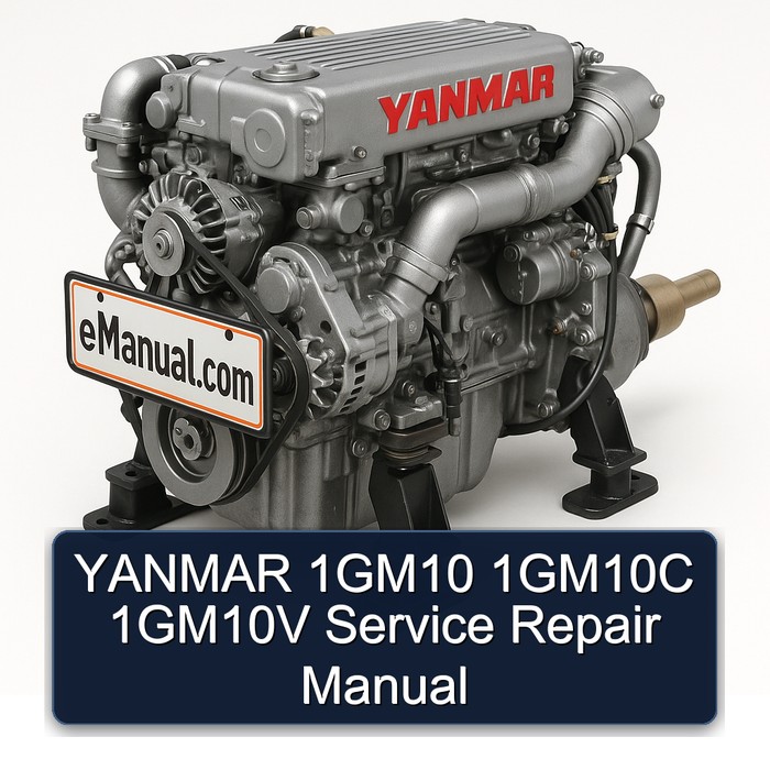 YANMAR 1GM10 1GM10C 1GM10V Manual de servicio y reparación