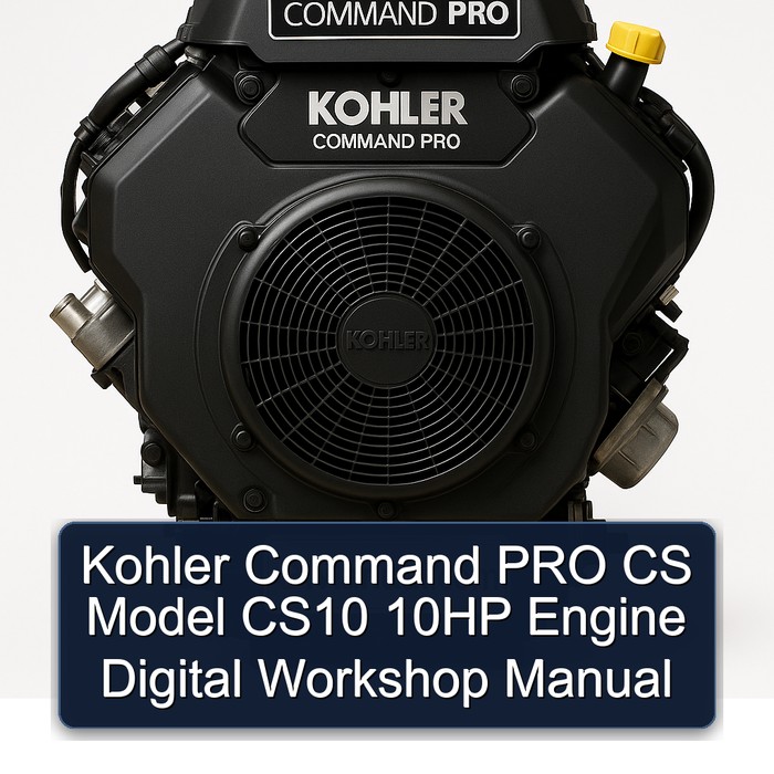 Kohler Command PRO CS Model CS10 10HP Engine Digital Workshop Manual