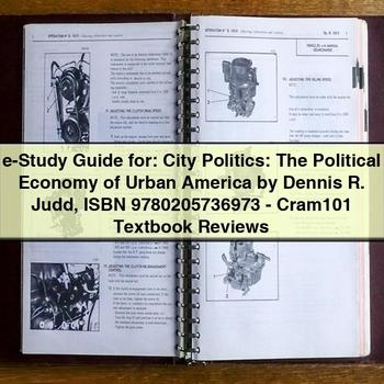 E-Study Guide for City Politics: the Political Economy of Urban America by Dennis R. Judd PDF Download