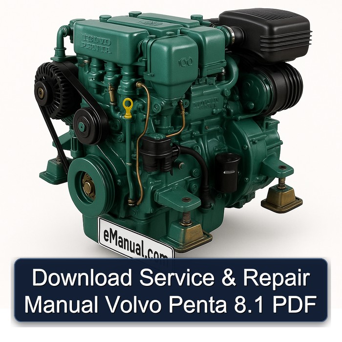 Download Service & Repair Manual Volvo Penta 8.1 PDF