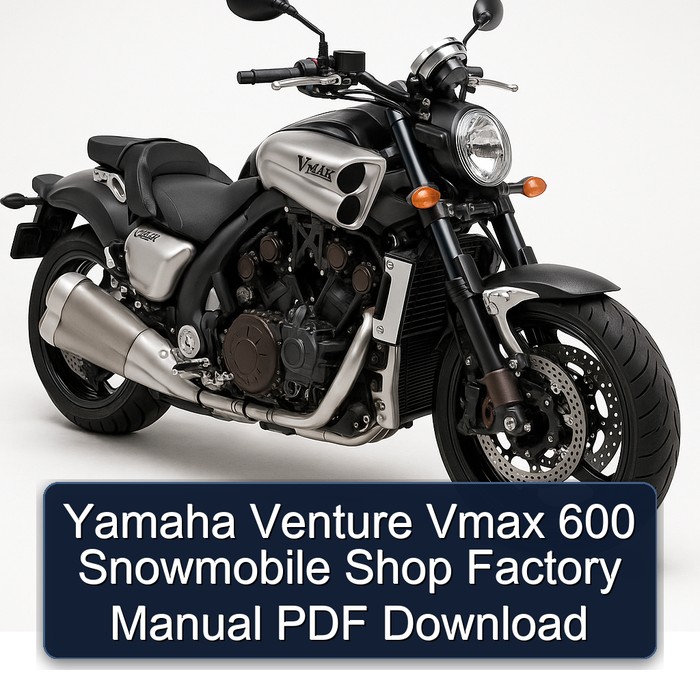 Manual de Taller Yamaha Venture Vmax 600 - Descarga PDF
