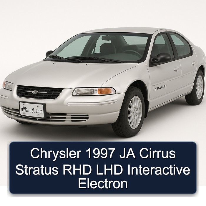 Chrysler 1997 JA Cirrus Stratus RHD LHD Interactive Electron