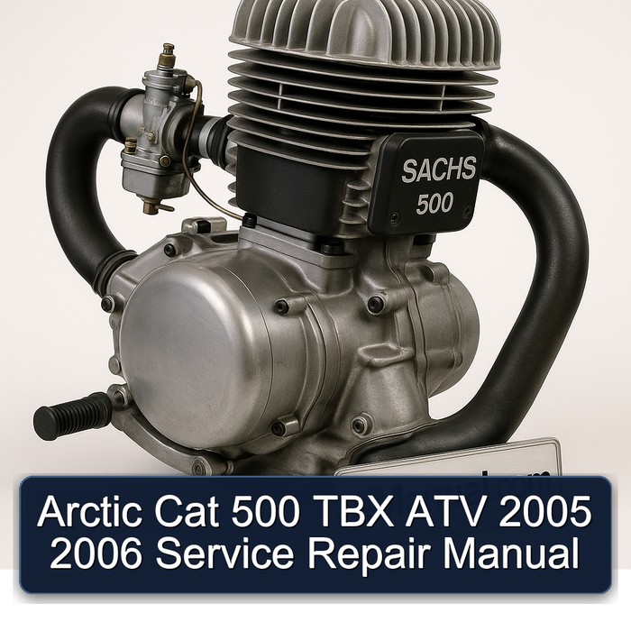 Arctic Cat 500 TBX ATV 2005 2006 Service Repair Manual 