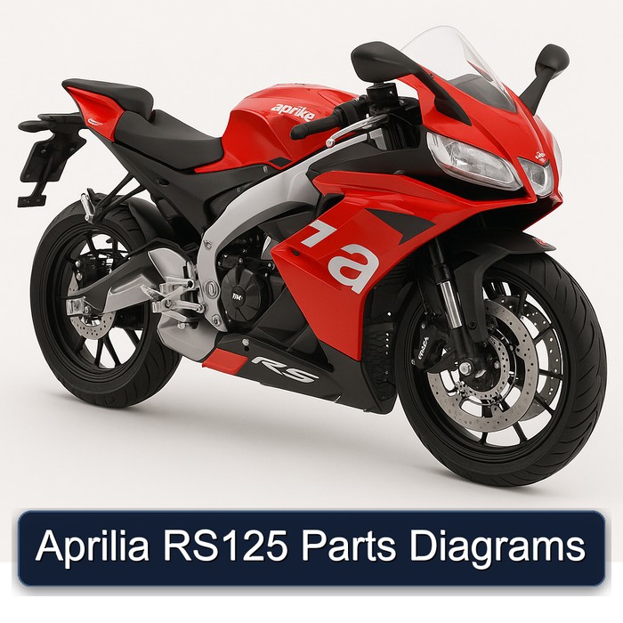 Aprilia RS125 Parts Diagrams