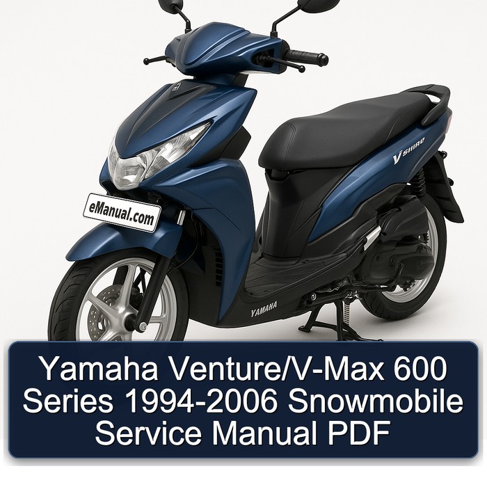 Manual de Servicio Yamaha Venture/V-Max 600 (1994-2006) - PDF