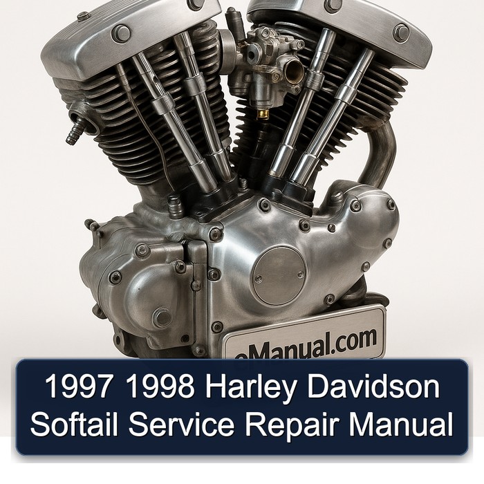 Manual de Reparación y Servicio Harley Davidson Softail 1997-1998
