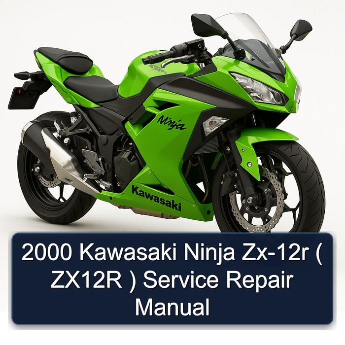 2000 Kawasaki Ninja Zx-12r ( ZX12R ) Manual de servicio y reparación