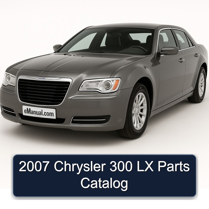 2007 Chrysler 300 LX Parts Catalog