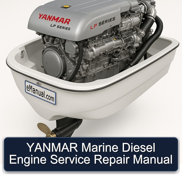 YANMAR Marine Diesel Engine Service Repair Manual
