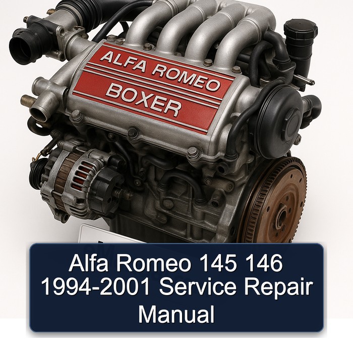 Alfa Romeo 145 146 1994-2001 Manual de servicio y reparación
