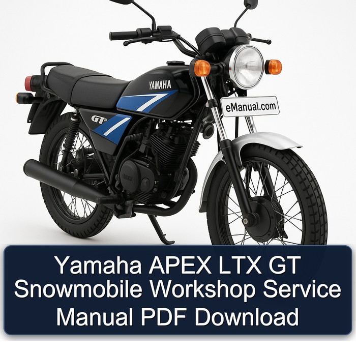 Yamaha APEX LTX GT Snowmobile Workshop Service Manual PDF Download